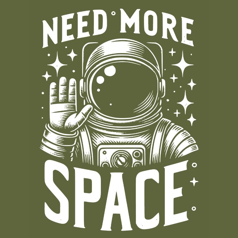 I need more space Free space Astronaut waves