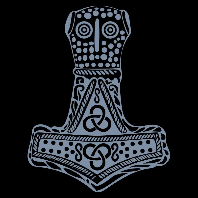 Thor Hammer Mjöllnir Mjǫllnir Malmer Blitz Dorn