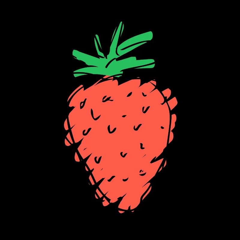 Strawberry - drawing
