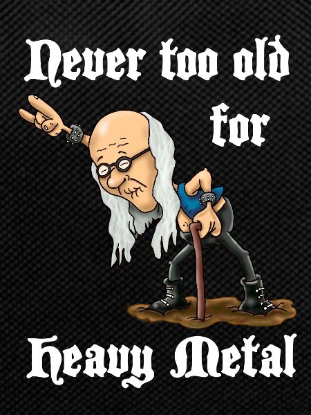 Heavy metal grandpa