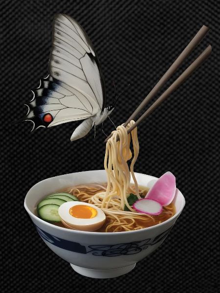 Schmetterling Ramen
