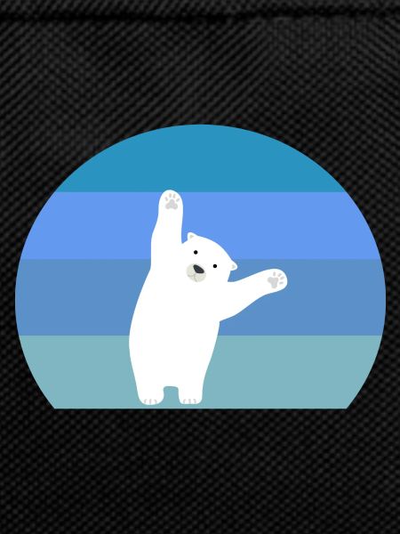 Retro Polar Bear Polar Bear