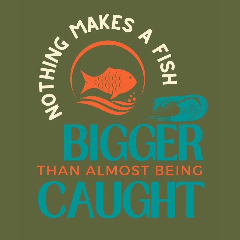 Nothing Make A Fish Bigger Than Almost Being Caugt