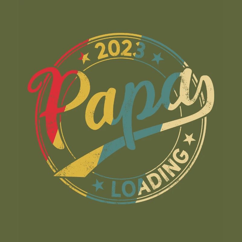 Papa 2023 loading Schwanger 2023 werdender Papa