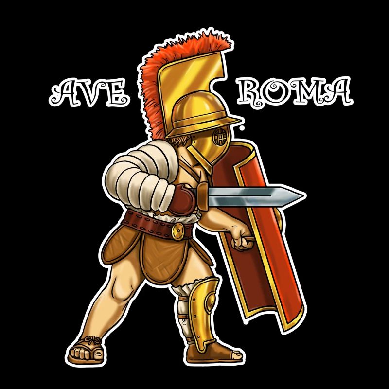 Gladiator T-Shirt AVE ROMA