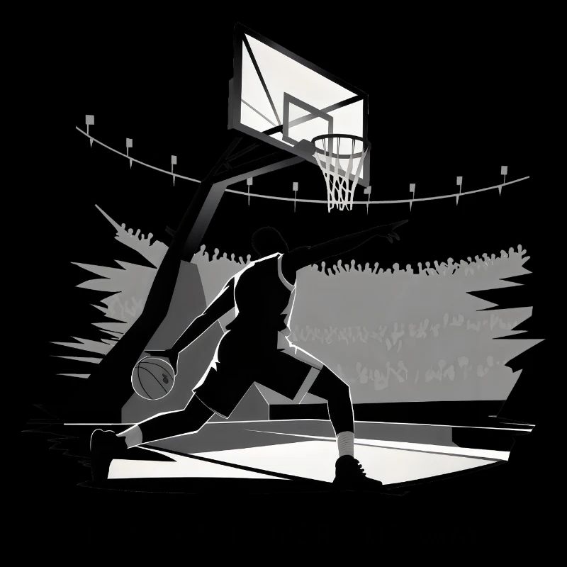 Dunking My Problems Away Basketball