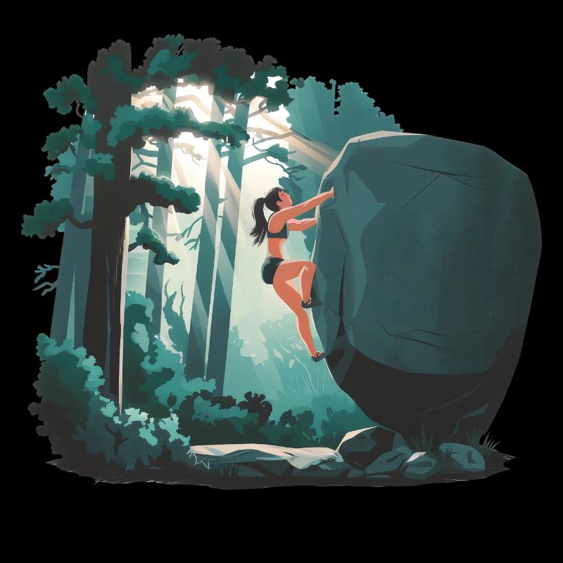 Bouldering is My Therapy – Klettern in der Natur