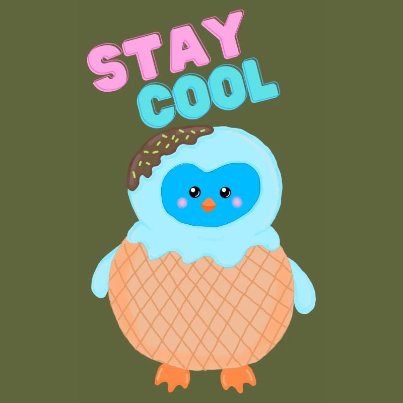 Stay cool Eiscreme Pingu