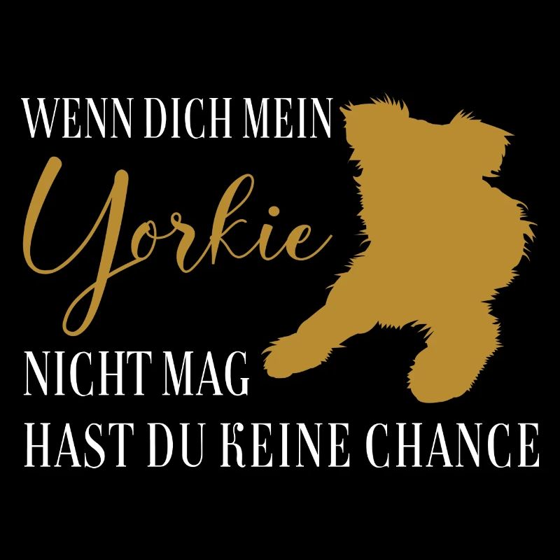 Mein Yorkie muss dich mögen