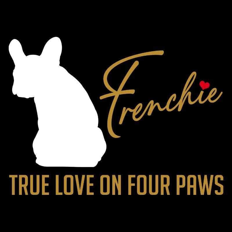 Frenchie love on four paws