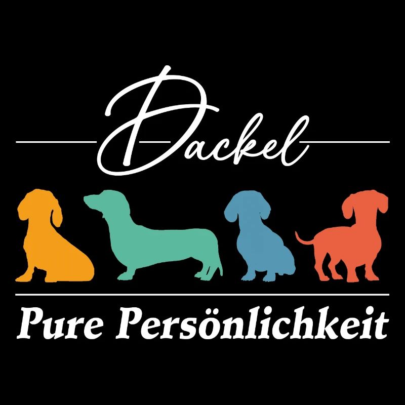 Dackel Persönlichkeit auf vier Pfoten