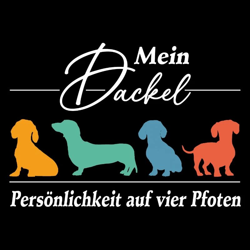 Dackel Persönlichkeit auf vier Pfoten