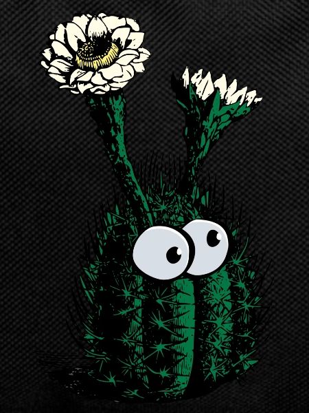 Cactus with eyes