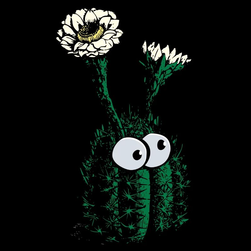 Cactus with eyes