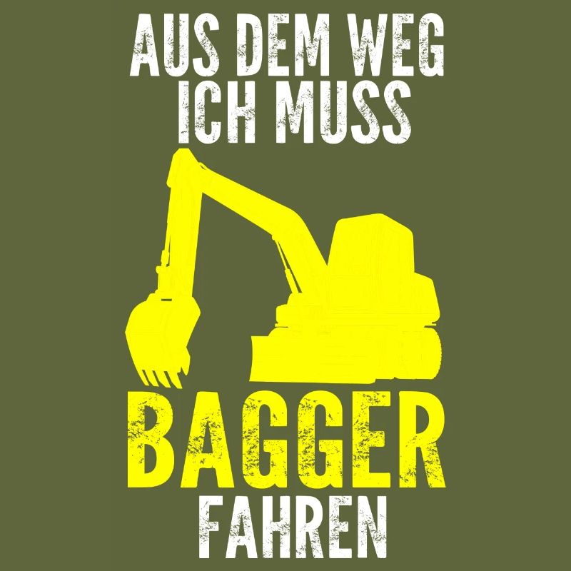 Baggerfahrer Bagger Fahrer Geschenk