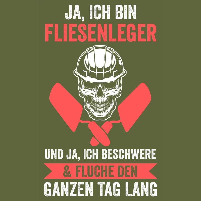 Fliesenleger Beruf Bodenleger Geschenk