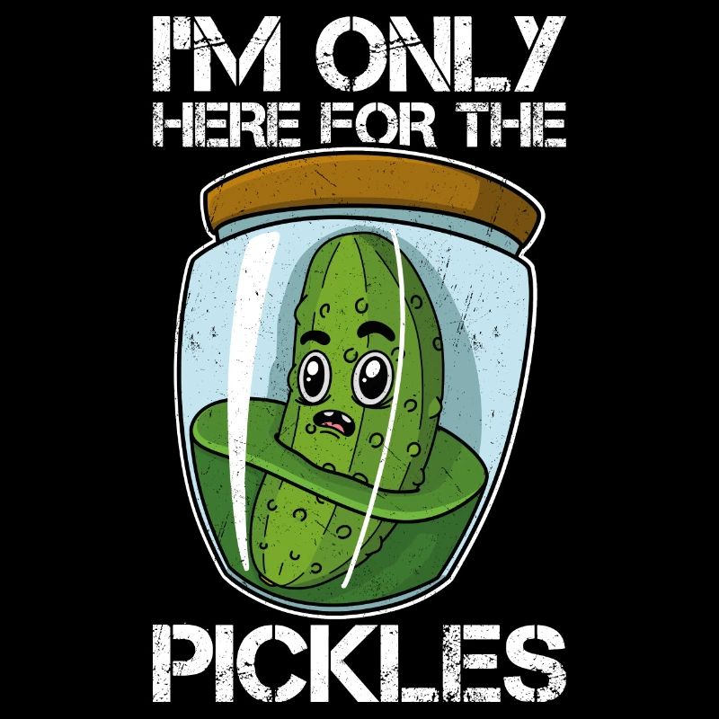pickling cucumbers saying eating vegetables