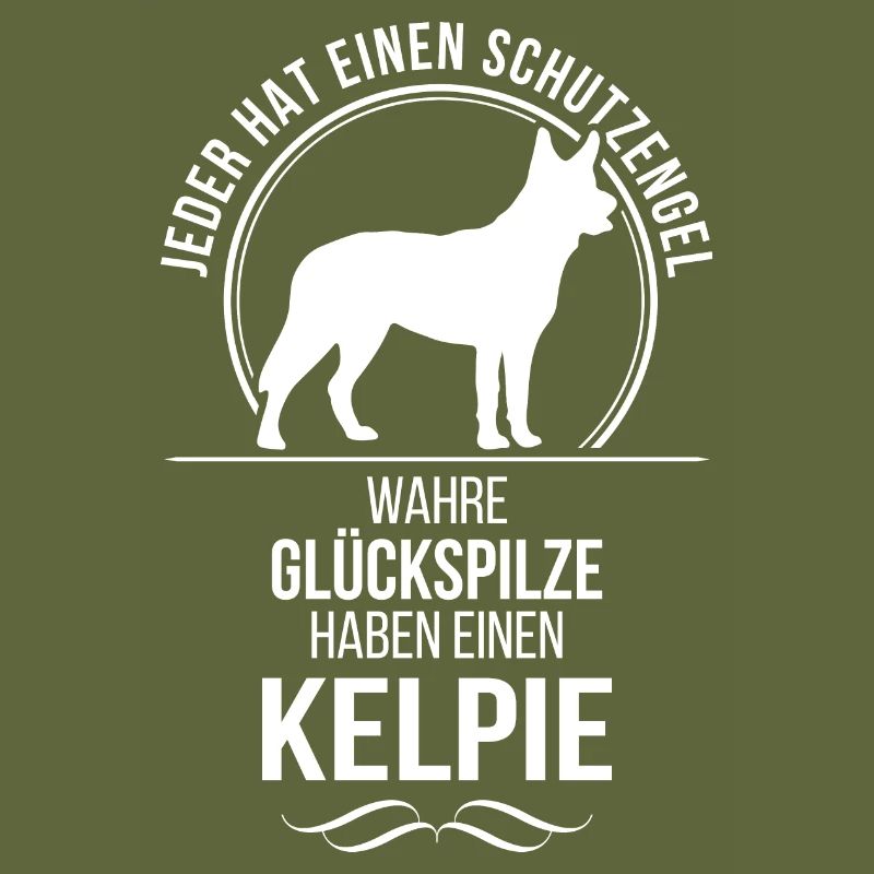 KELPIE Schutzengel Hundespruch Hunde Wilsigns