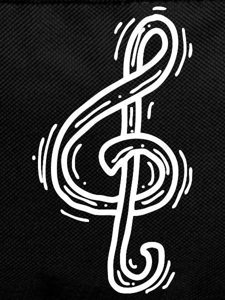 Joyful music note