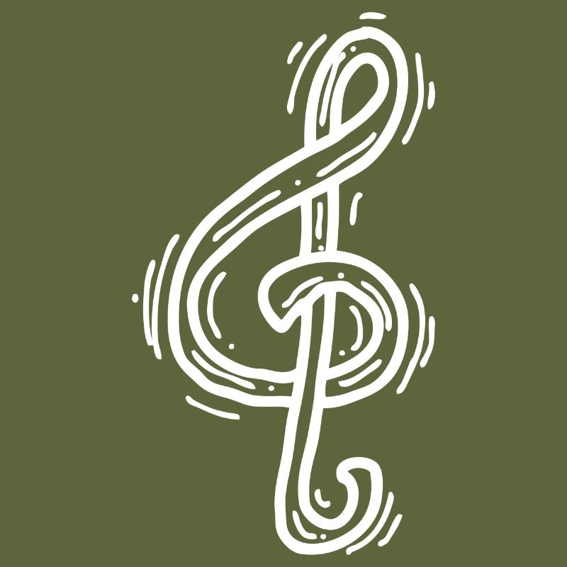 Note de musique joyeuse