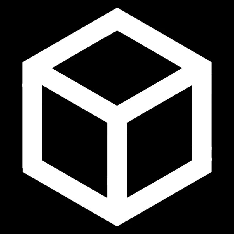 Simple. White. Cube
