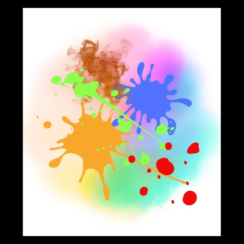 Splashes of colour