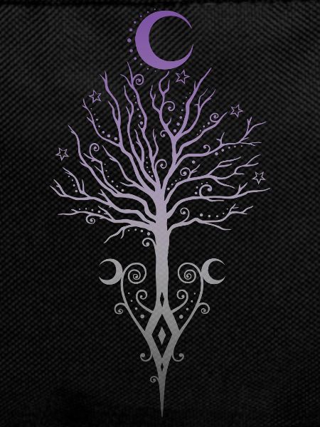 Occult Moon Tree Dark Autumn