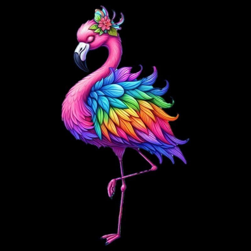 Schöner Flamingo