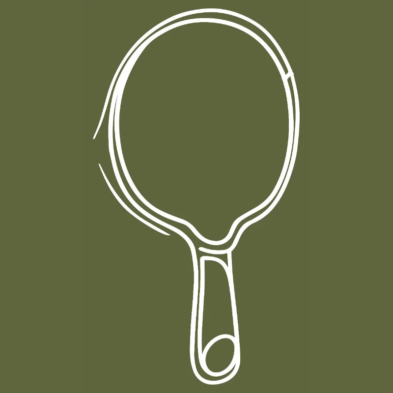 Table tennis racket Drawing
