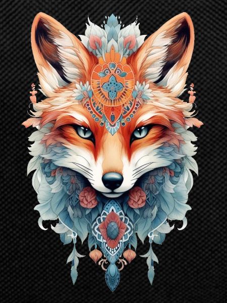 Boho Fuchs bunt