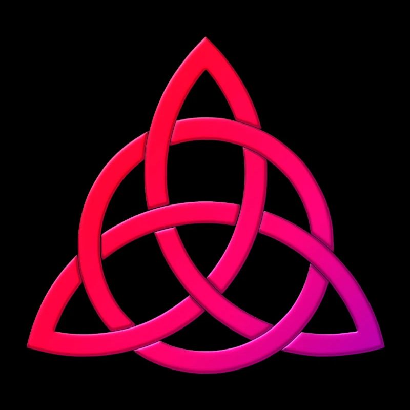 Triquetra with circle