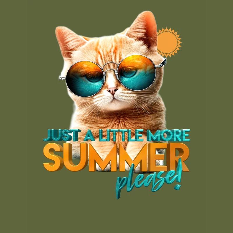 Summer cat