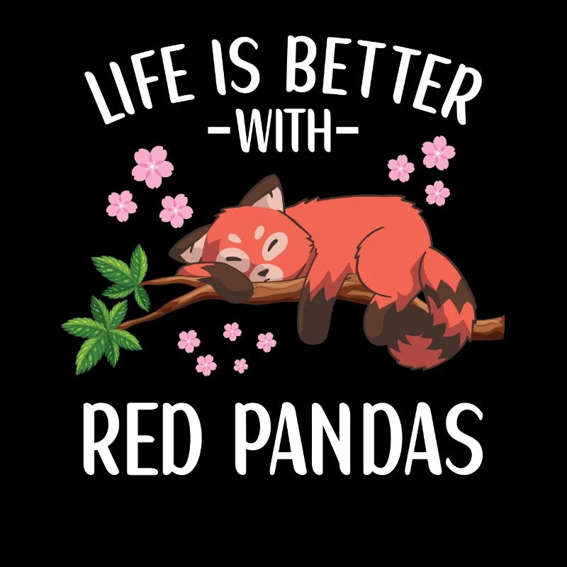 Tenue de panda rouge mignon petit panda