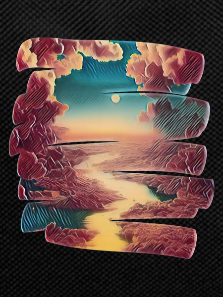 River Clouds Dream World
