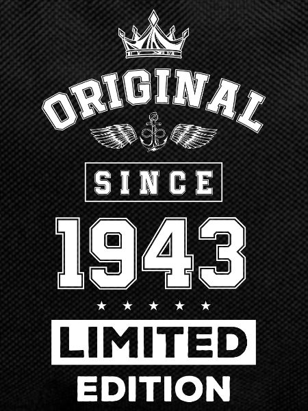 1943 limited edition birthday