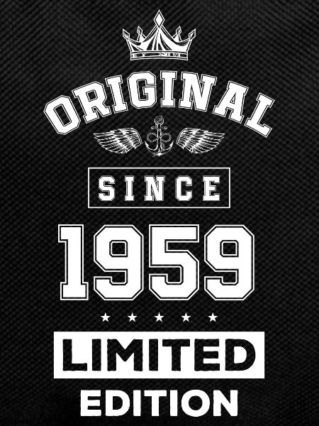 1959 limited edition birthday