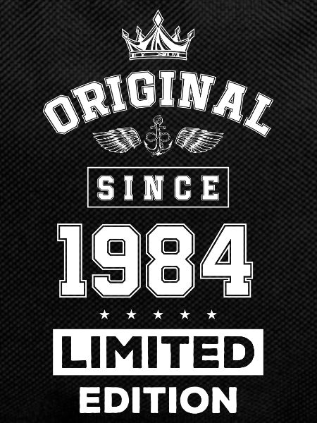 1984 limited edition birthday