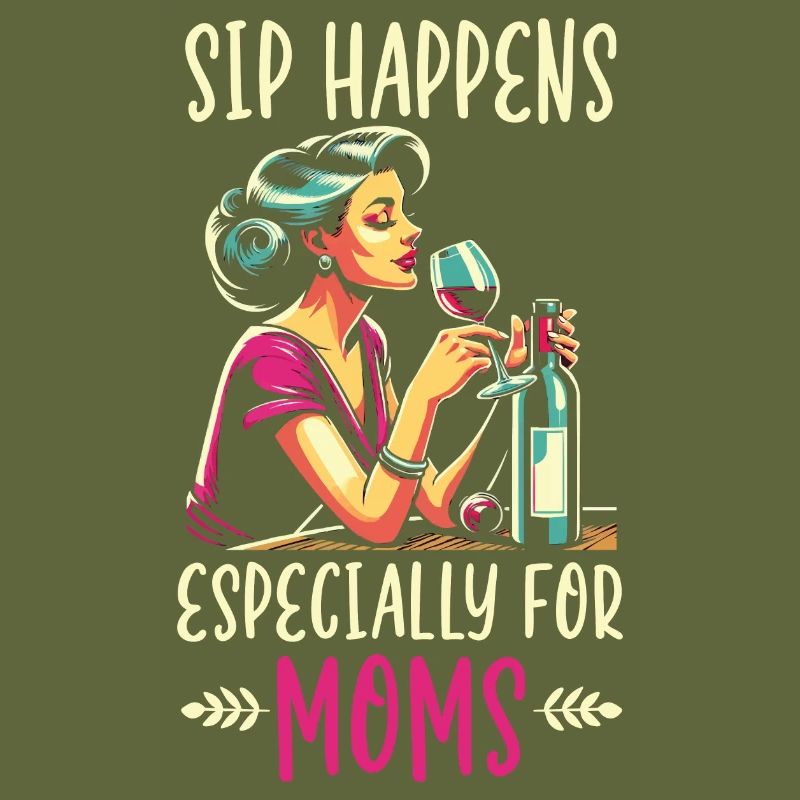 Muttertag, Weintrinker, Mutterschaft, Beste Mutter