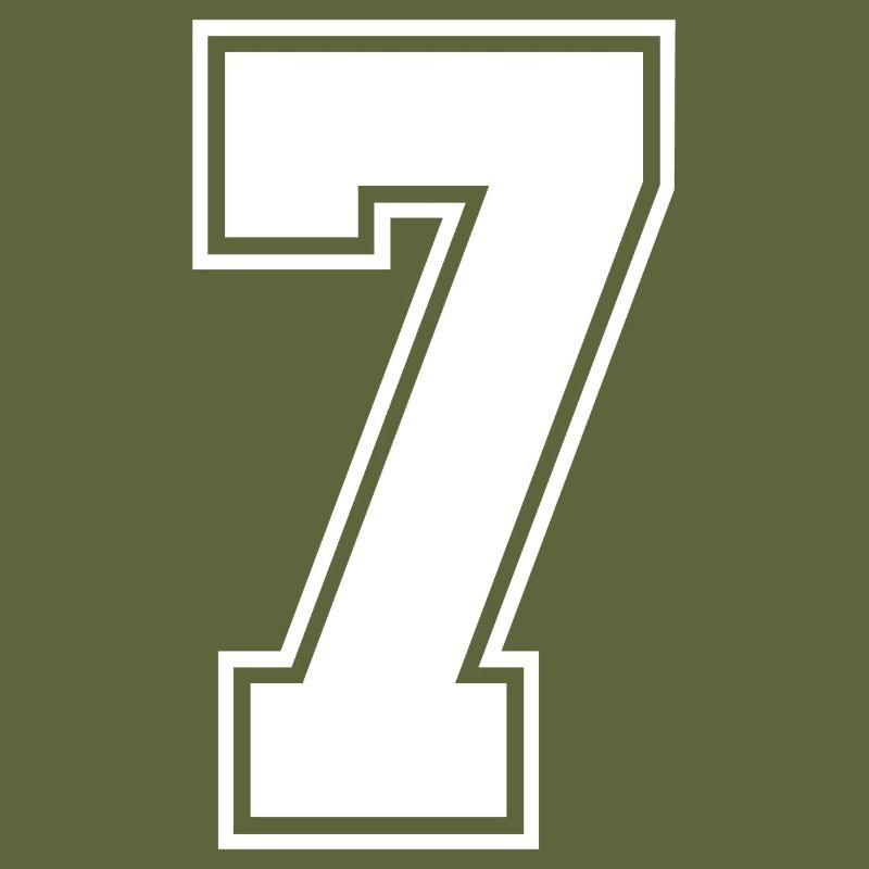 7 Number jersey