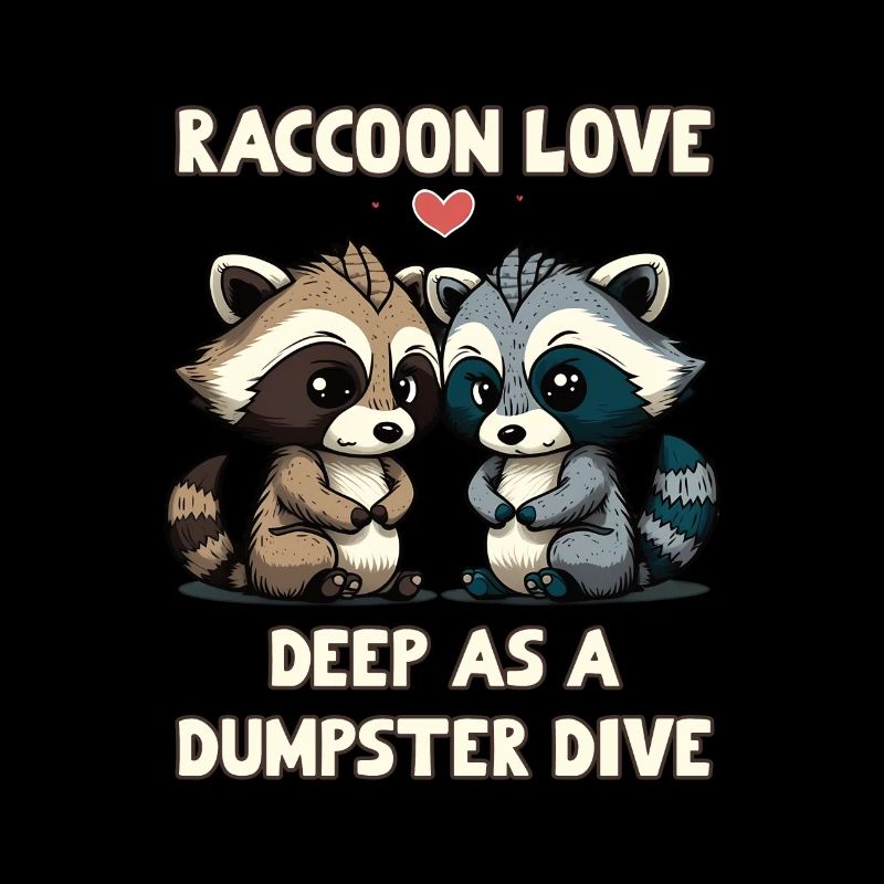 Raccoon Love is Deep as a Dumpster Dive