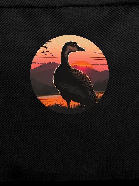 Goose sunset
