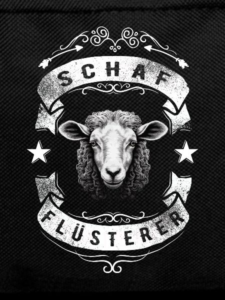 Schafflüsterer - Schaf Silhouette