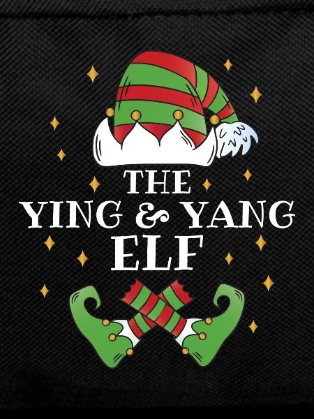 The Ying & Yang Elf Namaste