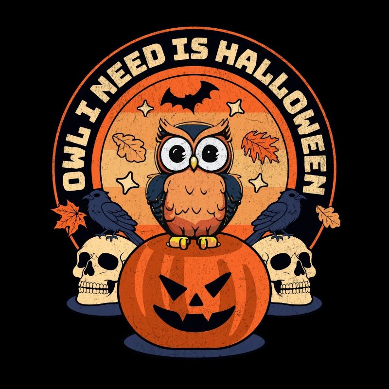 Eule, Die Du Brauchst, Ist Halloween - Owl Lovers