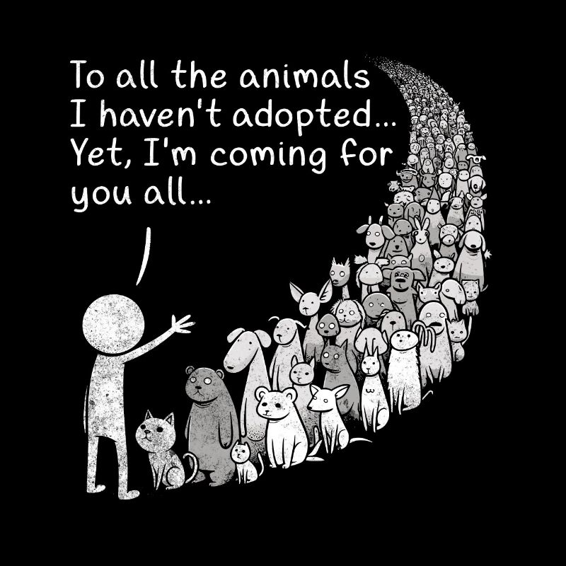 Conception de Doodle d’adoption d’animaux de parent pré-animal