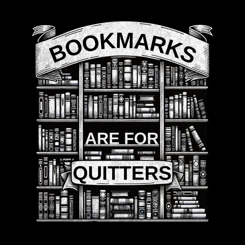 Bookshelf art with bookmarks is something for