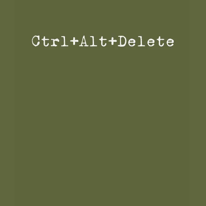 Ctrl Alt Del – Clever Coder Design