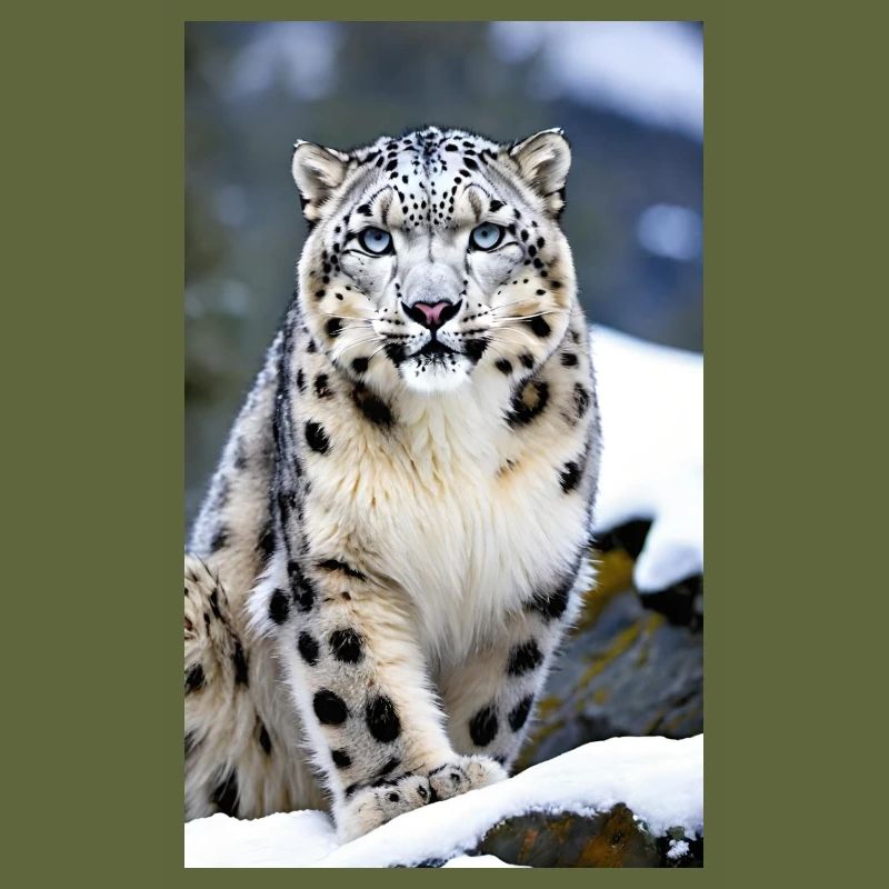 Schneeleopard | Leopard | Raubtier