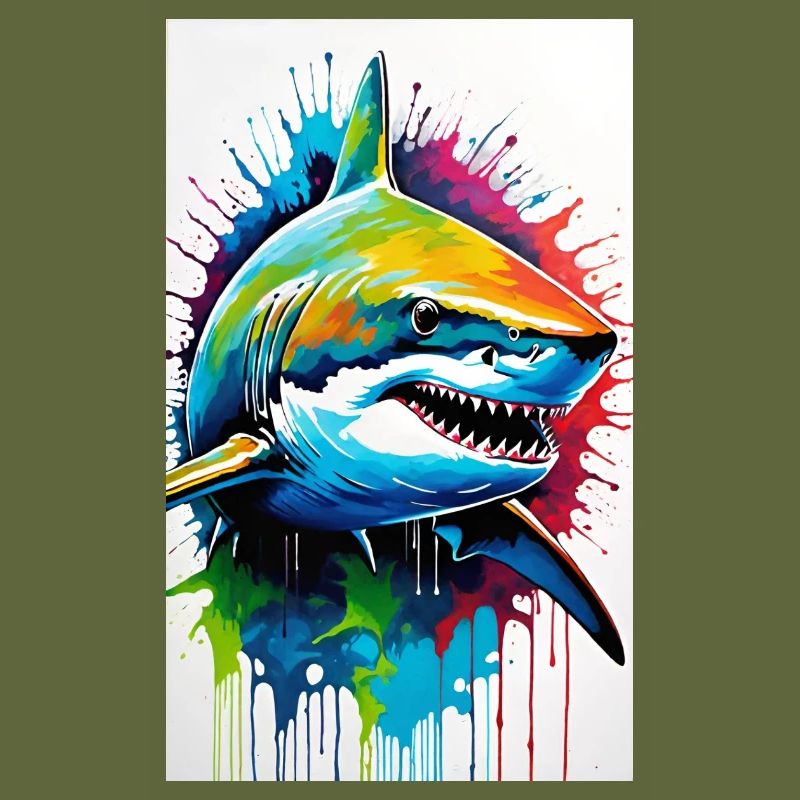 Requin | Grand requin blanc | Créature marine | Poisson