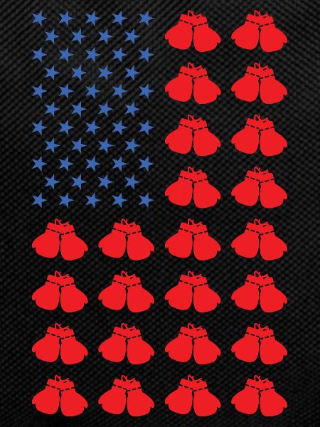 Sport Us Flag Boxing